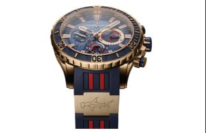 Hammerhead Shark’s Ulysse Nardin chronograph, part of the Diver collection, achieves for greatness