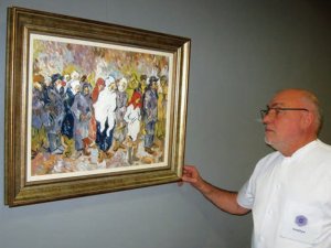 Ion-Christian Chiricuță, The radiotherapist in love with art